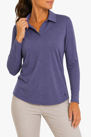 Women's Avery Long Sleeve Polo
