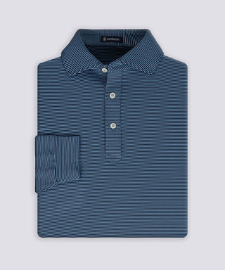 Kershaw Stripe Long Sleeve Polo