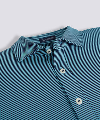 Kershaw Stripe Long Sleeve Polo