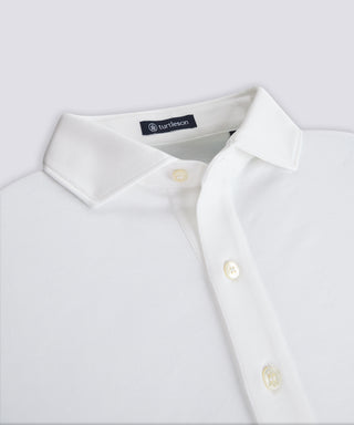 Duncan Solid Cotton Polo