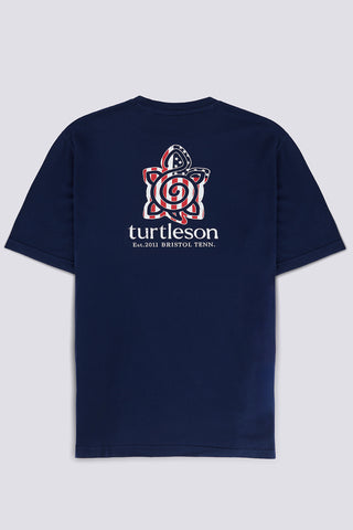 Patriotic Turtle Pocket Tee
