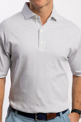 Duncan Dot Cotton Polo
