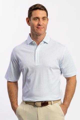 Duncan Dot Cotton Polo