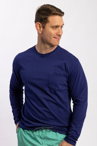 Atlantic Long Sleeve Pocket Tee