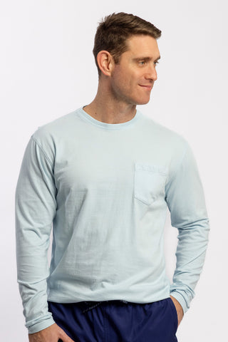 Atlantic Long Sleeve Pocket Tee