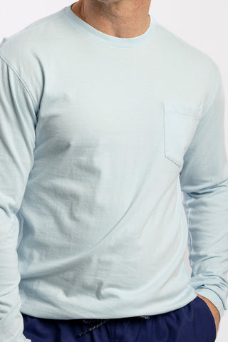 Atlantic Long Sleeve Pocket Tee