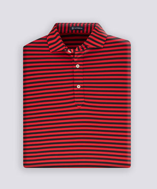 Tyler Stripe Performance Polo