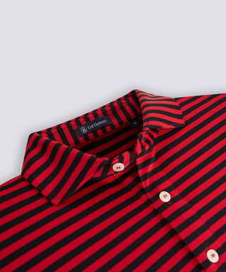 Tyler Stripe Performance Polo