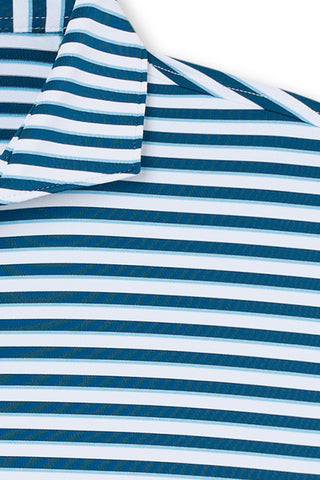 Charlie Stripe Two-Button Polo