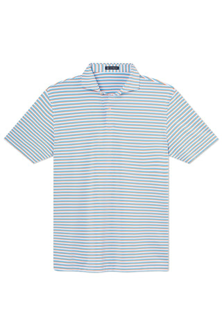 Charlie Stripe Two-Button Polo