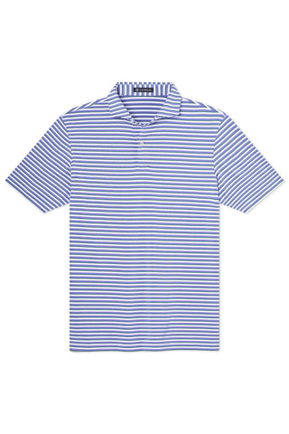 Charlie Stripe Two-Button Polo