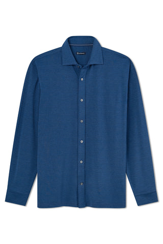 Avery Stripe Button Front