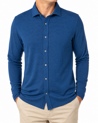 Avery Stripe Button Front