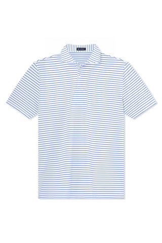 Lewis Stripe 2 Button Polo