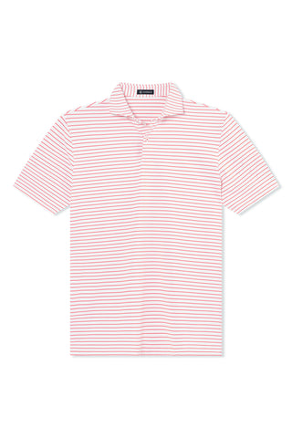 Lewis Stripe 2 Button Polo