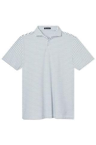 Lewis Stripe 2 Button Polo