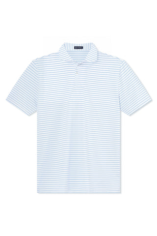 Lewis Stripe 2 Button Polo