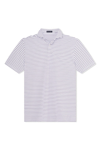 Lewis Stripe 2 Button Polo