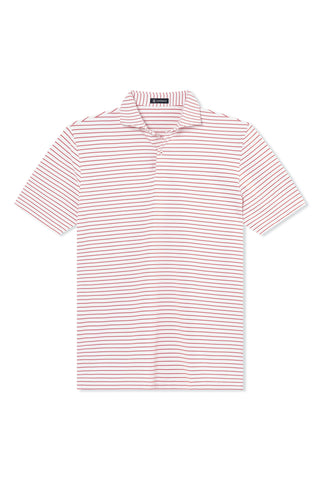Lewis Stripe 2 Button Polo