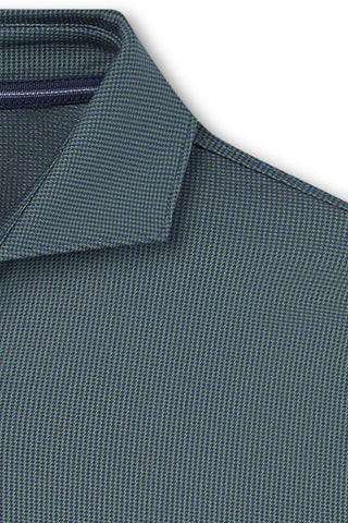 BRAY JACQUARD LONGSLEEVE POLO