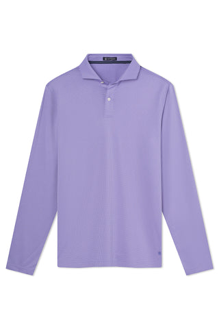 BRAY JACQUARD LONGSLEEVE POLO