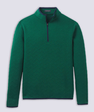 Erwin Quilted Quarter-Zip Pullover