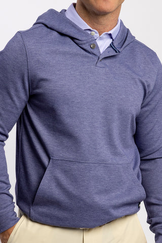 Wally Two Button Hoodie