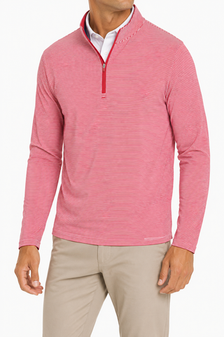 Collier Stripe Quarter Zip