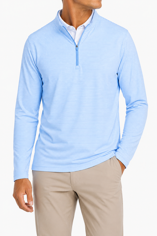 Collier Stripe Quarter Zip