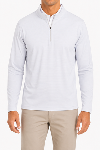 Collier Stripe Quarter Zip