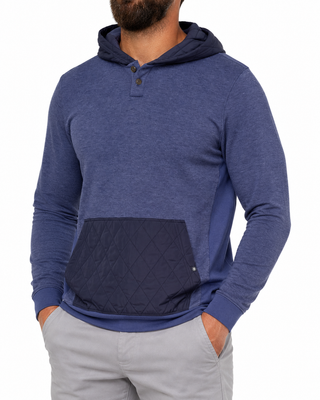 Zarren Two-Button Hoodie