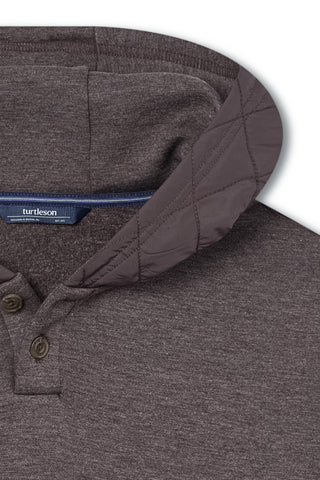 Zarren Two-Button Hoodie
