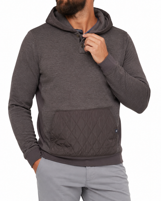 Zarren Two-Button Hoodie