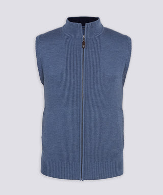 Pinnacle Full Zip Sweater Vest