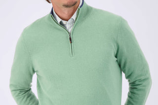 Maxwell Cashmere Quarter Zip