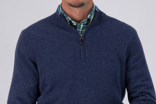 Maxwell Cashmere Quarter Zip