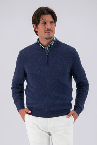 Maxwell Cashmere Quarter Zip