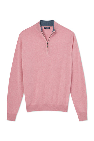 Maxwell Cashmere Quarter Zip