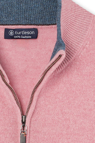 Maxwell Cashmere Quarter Zip