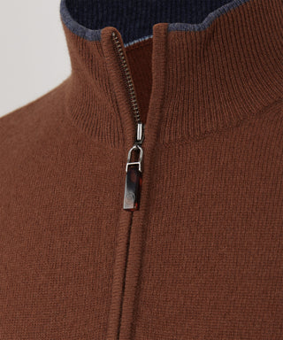 Maxwell Cashmere Quarter Zip