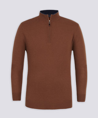 Maxwell Cashmere Quarter Zip