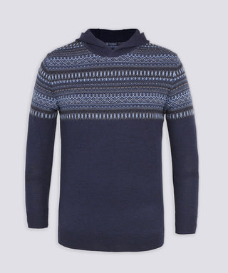 Anders Fairisle Hoodie