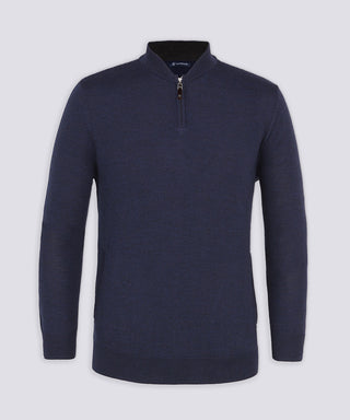 Arnie Bomber Quarter-Zip Sweater