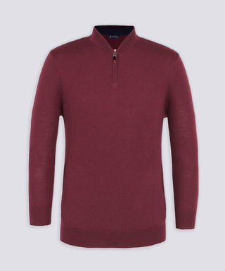 Arnie Bomber Quarter-Zip Sweater