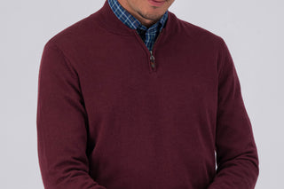 Arnie Bomber Quarter-Zip Sweater