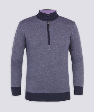 Ace Birdseye Quarter-Zip Sweater