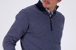 Ace Birdseye Quarter-Zip Sweater