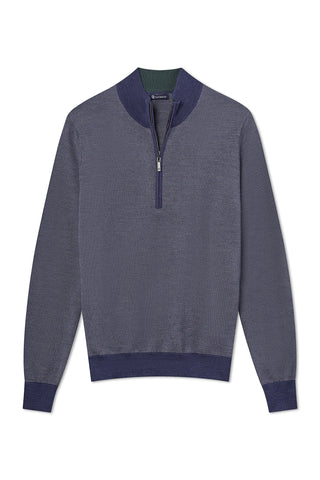Ace Birdseye Quarter-Zip Sweater