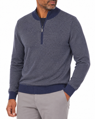 Ace Birdseye Quarter-Zip Sweater