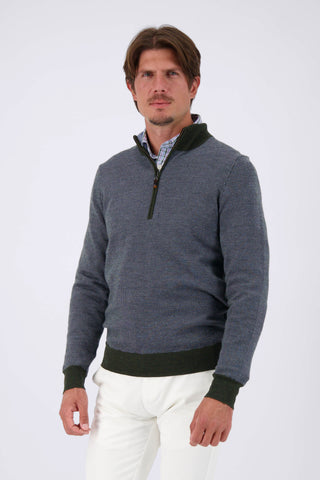 Ace Birdseye Quarter-Zip Sweater